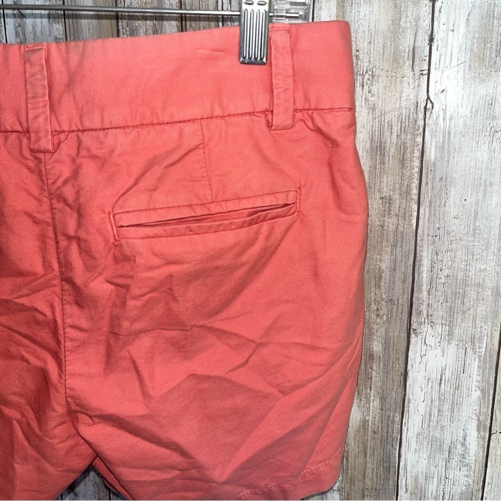 J.Crew Coral Pink Chino Shorts Women’s Size 0 Casual Summer - Picture 4 of 6